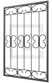 Решётка на окно сварная 3-134