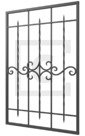 Решётка на окно кованая 5-31