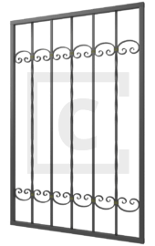 Решётка на окно кованая 5-33