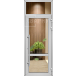 Входная группа из алюминия в офисное здание ВГ-077